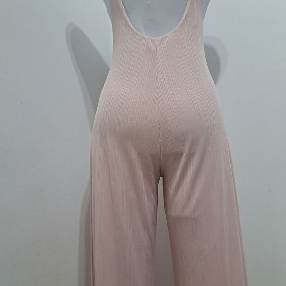 House Of Harlow 1960 X Revolve Morin City Boho Jumpsuit Pink - Picture 12 of 12